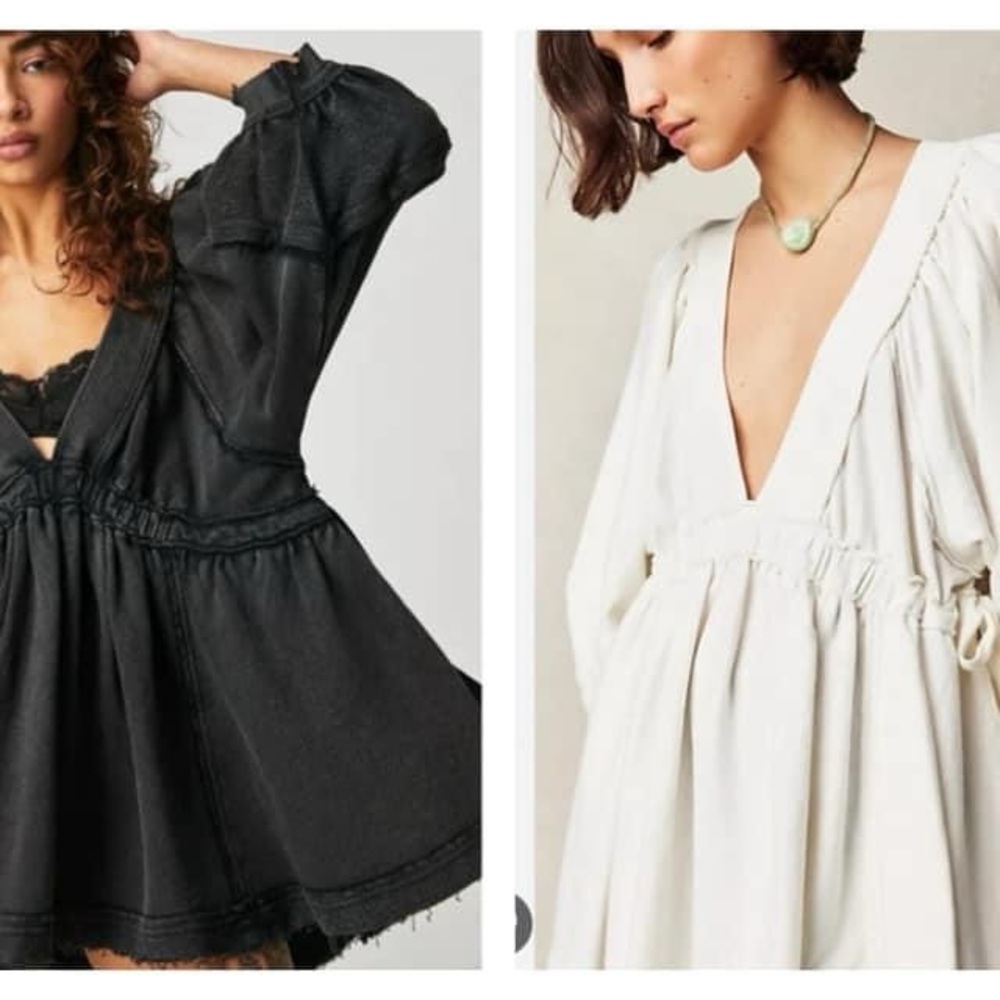 Feeling Cute Free People sweatshirt tunic